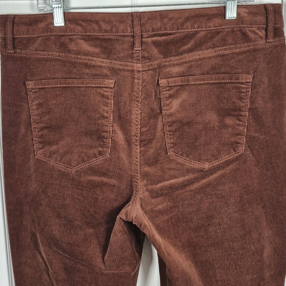 Talbots brown corduroy jegging straight leg pants women's 14 - Picture 10 of 10